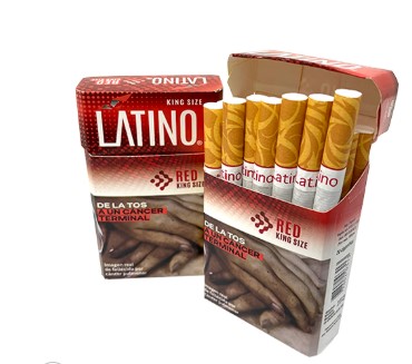 Carton Cigarrillo Latino Rojo Box 20